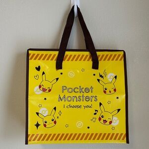 Pikachu Pocket Monsters Tote